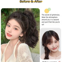 Beautiful High Ponytail With Curly Hair