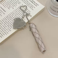 Lipstick Holder Charm Keychain