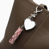 Lipstick Holder Charm Keychain
