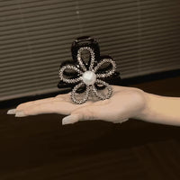Elegant Acrylic Flower Hair Claw Clip