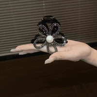 Elegant Acrylic Flower Hair Claw Clip