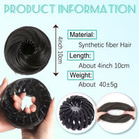 Messy Bun Hair Piece