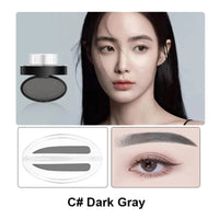 Eyebrow Powder Stamp Stencil Kit