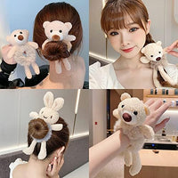 Cute Rabbit Hair Plush Tie