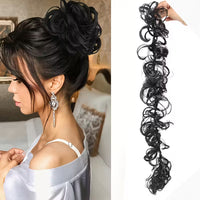 Elegant Bun & Ponytail Extensions for Women