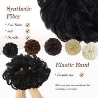 Messy Bun Hair Piece