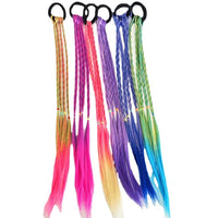 Colourful Braided Hair