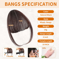 Hair Clip on Bang for Women