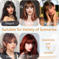 Hair Clip on Bang for Women