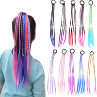 Colourful Braided Hair