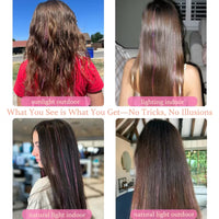 Glitter Hair Tinsel Extensions for Women