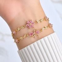 Aesthetic Vine Charm Bracelet