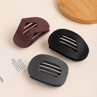 Large Matte Hair Clips