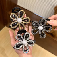 Elegant Acrylic Flower Hair Claw Clip