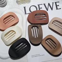 Large Matte Hair Clips