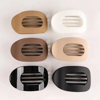 Large Matte Hair Clips