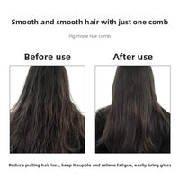 Portable Bristle Fluffy Styling Volumizing Hair Brush