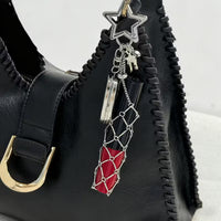 Lipstick Holder Charm Keychain