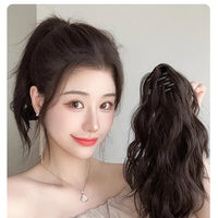 Beautiful High Ponytail With Curly Hair