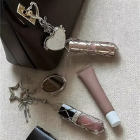 Lipstick Holder Charm Keychain
