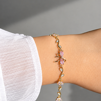 Aesthetic Vine Charm Bracelet