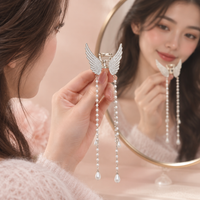 Women’s Butterfly Tassel Hair Claw Clip