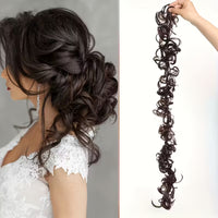 Elegant Bun & Ponytail Extensions for Women