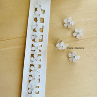 Crystal Bloom Mini Hair Clips