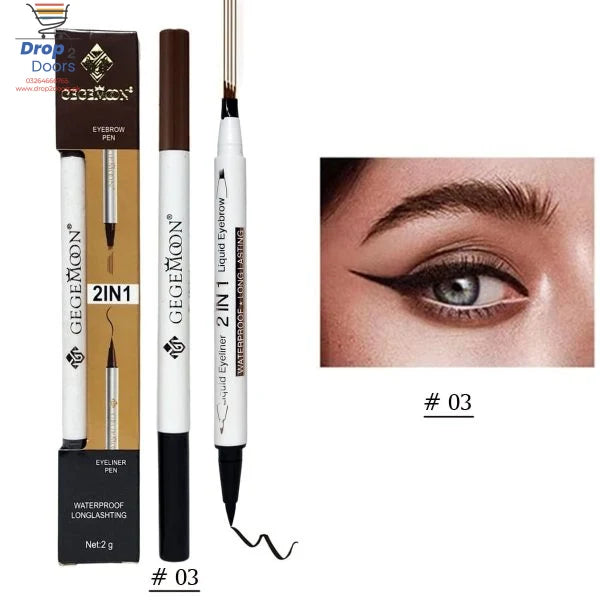 Flawless 2 in 1 Eyeliner &amp; Eyebrow Pen