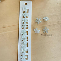 Crystal Bloom Mini Hair Clips
