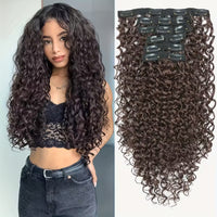 Curly Clip-In Hair Extensions