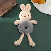 Cute Rabbit Hair Plush Tie