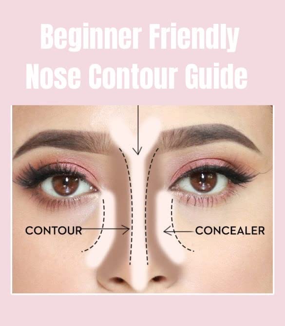 2-in-1 Makeup U-Shaped Brush for Nose Contouring