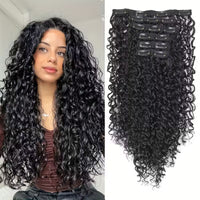 Curly Clip-In Hair Extensions