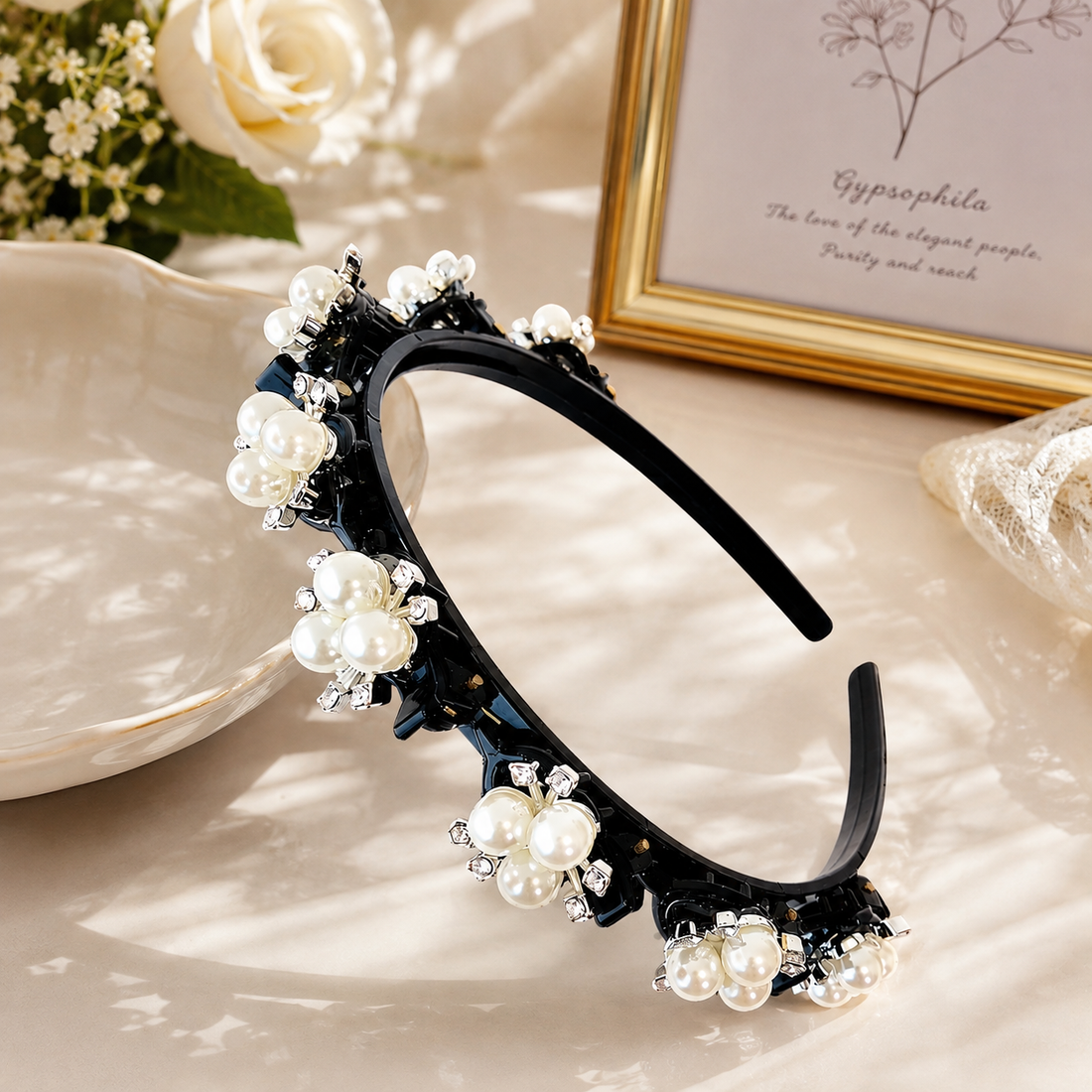 Beautiful Crown Flower Headband