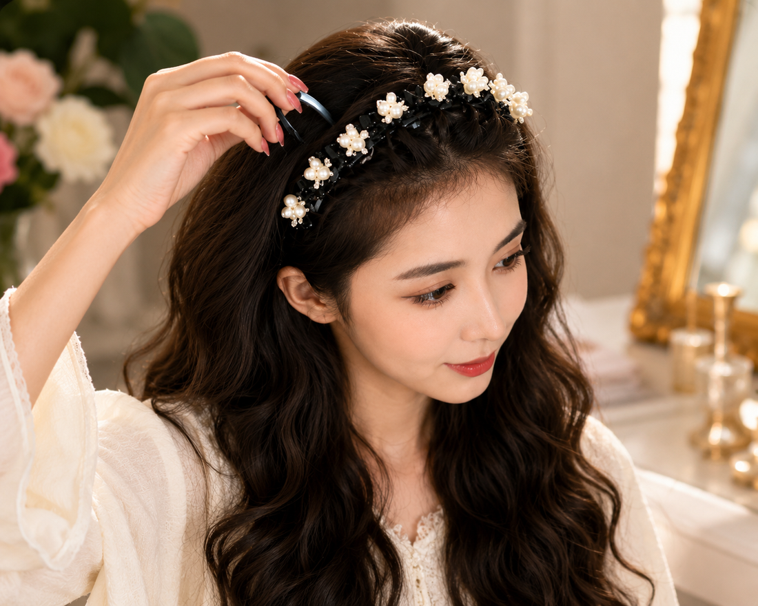 Beautiful Crown Flower Headband