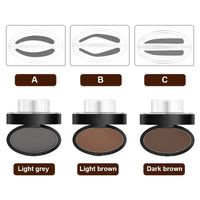 Eyebrow Powder Stamp Stencil Kit