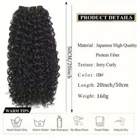 Curly Clip-In Hair Extensions