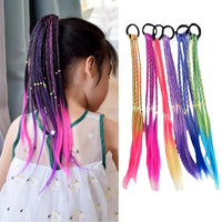 Colourful Braided Hair
