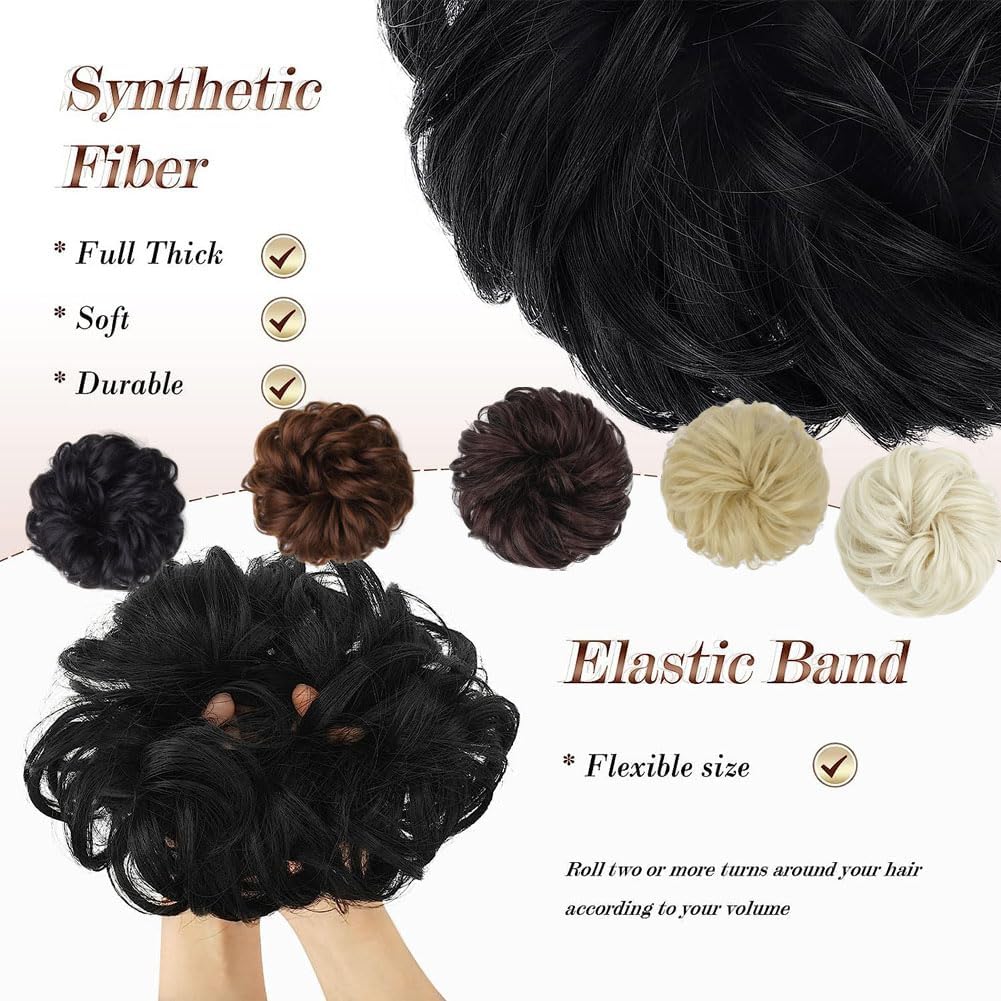 Messy Bun Hair Piece