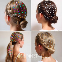 Colorful Hair Gems