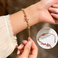 Aesthetic Vine Charm Bracelet