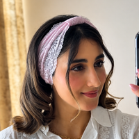 Premium Floral Style Hair Wrap Headband