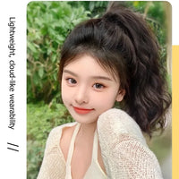Beautiful High Ponytail With Curly Hair
