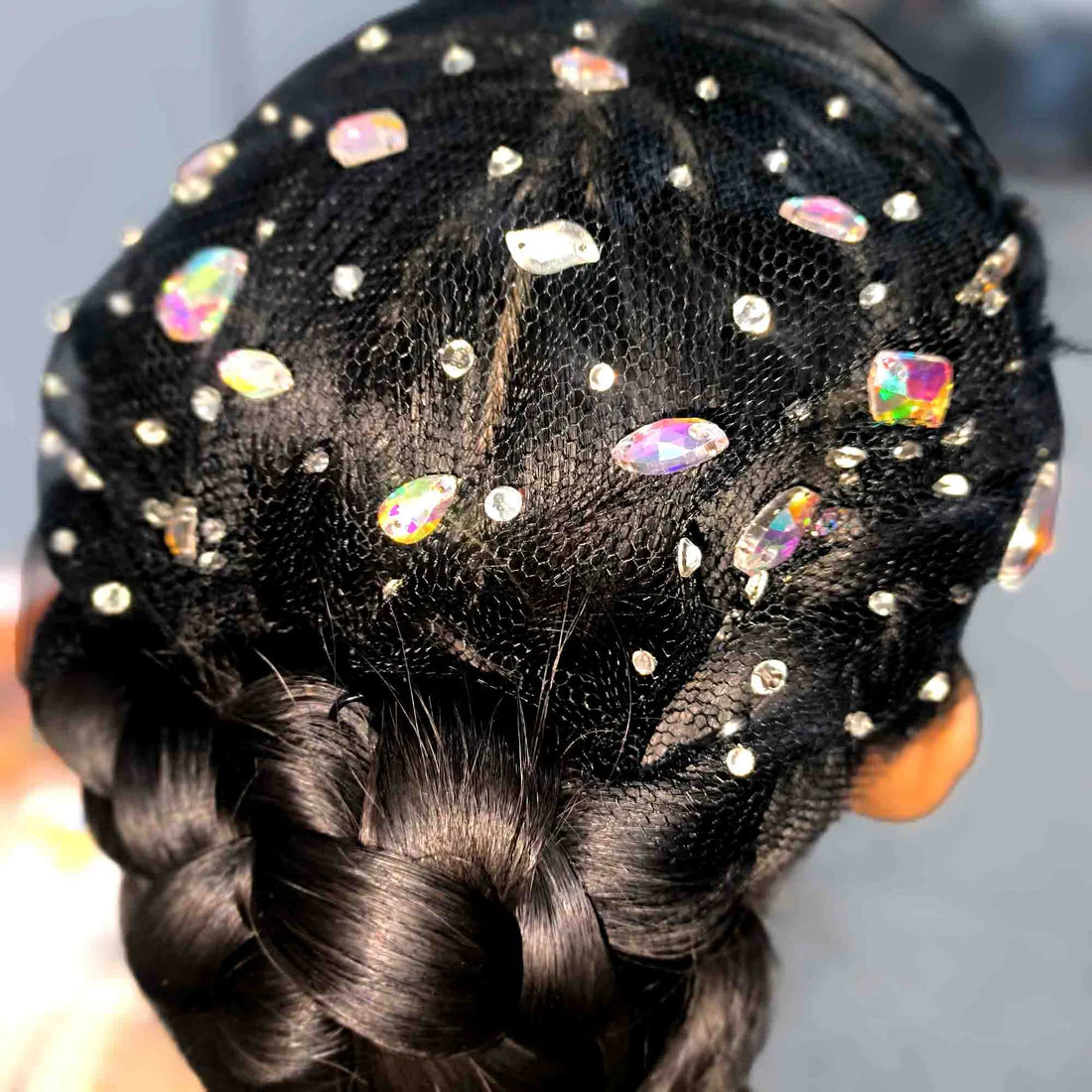 Colorful Hair Gems