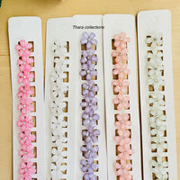 Crystal Bloom Mini Hair Clips