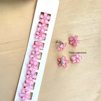 Crystal Bloom Mini Hair Clips