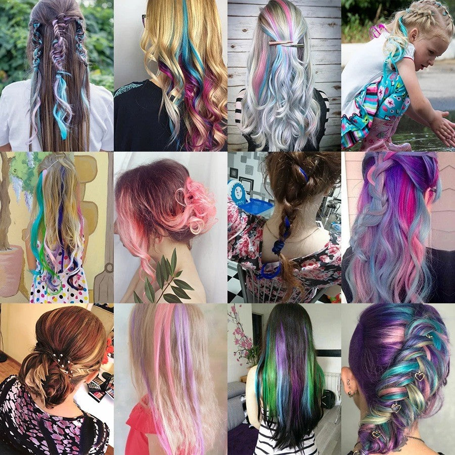Colored Hair Extensions