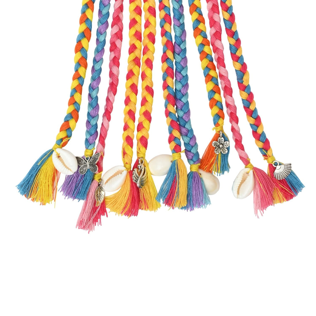 Cultural Style Braided Hair Tie