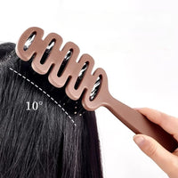 Portable Bristle Fluffy Styling Volumizing Hair Brush